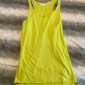 Yellow tank top